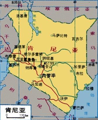 肯尼亚旅游地图:※全程选用肯尼亚航空直飞内罗毕,轻松舒适!