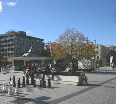 新西兰 基督城 教堂廣場Cathedral Square